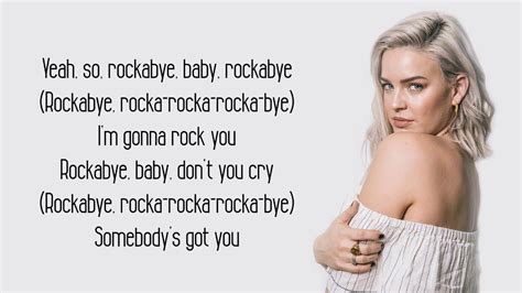 anne marie lyrics|rockabye lyrics anne marie.